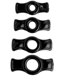 TitanMen Penis Ring Set - Black