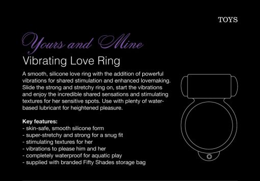 Yours and Mine - Vibrating Love Ring