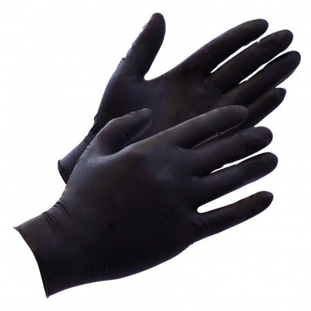 Black Ninja Latex wegwerphandschoenen (100 st.) #7289