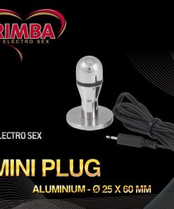 Electro Sex mini ballonplug, bi-polair (60 mm) #7882