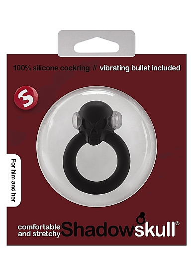 Shadow Skull Cockring - Black