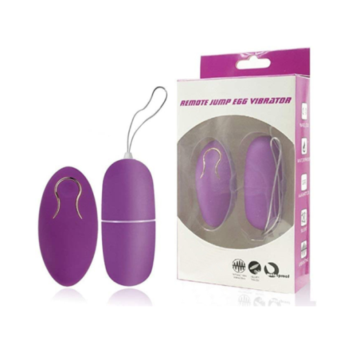 Intimate – Remote Jump Egg Vibrator – Purple